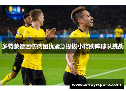 多特蒙德因伤病困扰紧急提拔小将助阵球队挑战